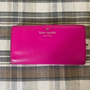Kate Spade Hot Pink Wallet